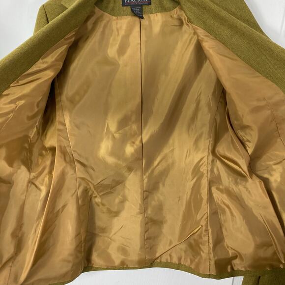 NWOT BLACKER STANLEY BLACKER
Blazer Skit 10 Vintage Herringbone Lined Polyester - Picture 4 of 12